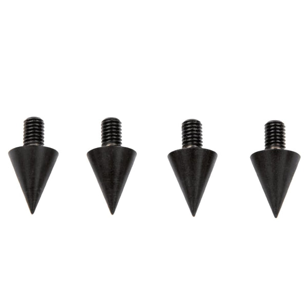 Black 15mm Spikes (Pack of 4)