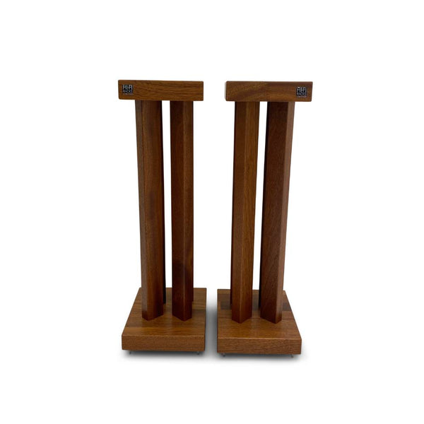 X 50 Large Speaker Stands (Pair) - Solid Mahogany 600mm - In Stock